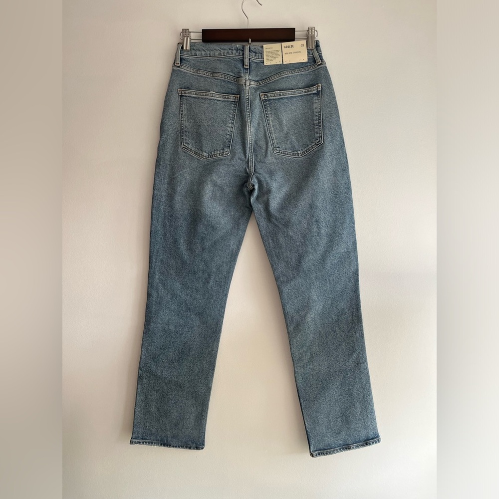~SOLD~ Agolde High Rise Stovepipe Jean NWT - Picture 12 of 13